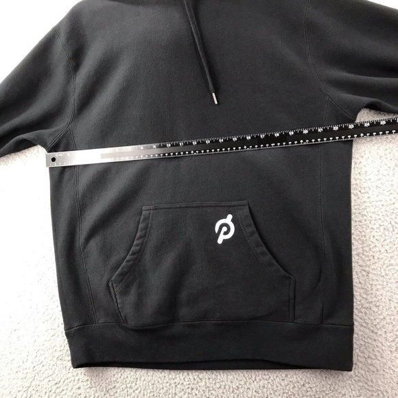 Rare! PELOTON x Jean Michel Basquiat Cassius Clay Men's LARGE Black Hoodie - Picture 11 of 16